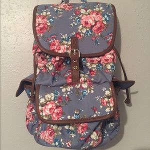 Floral backpack